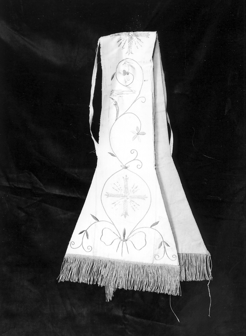 manipolo, opera isolata - manifattura calabrese (fine/inizio secc. XIX/ XX)