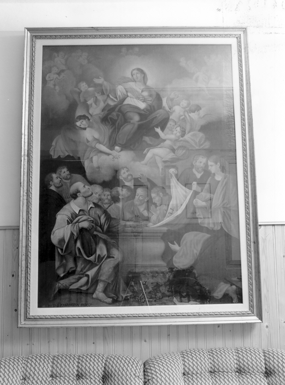 assunzione della Madonna (dipinto, opera isolata) di Majorano Antonio (sec. XIX)