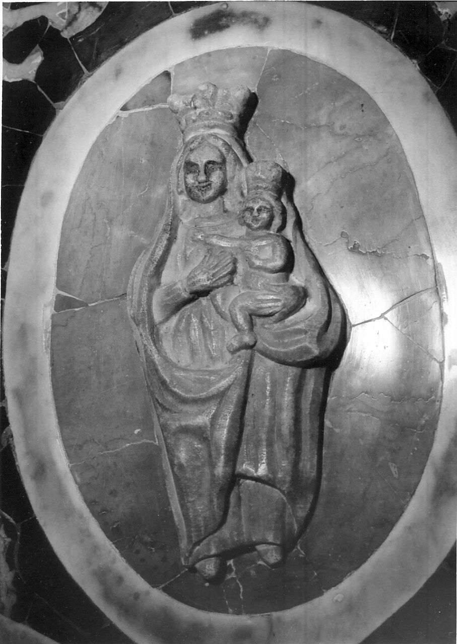 Madonna con Bambino (rilievo) - bottega messinese (sec. XVIII)