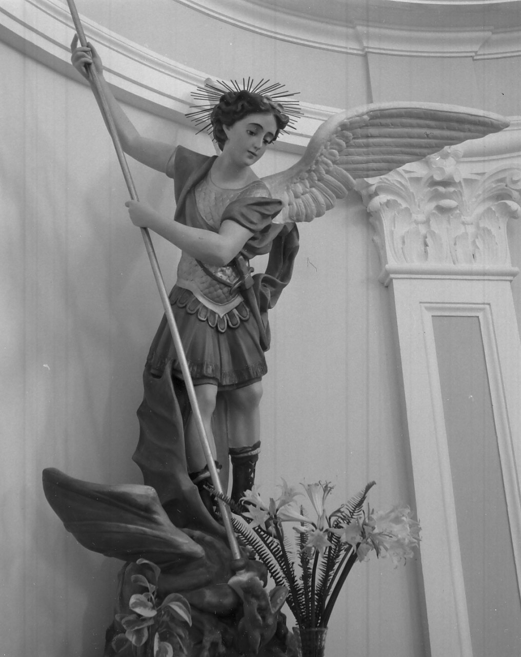 San Michele Arcangelo (statua) - bottega Italia meridionale (sec. XX)