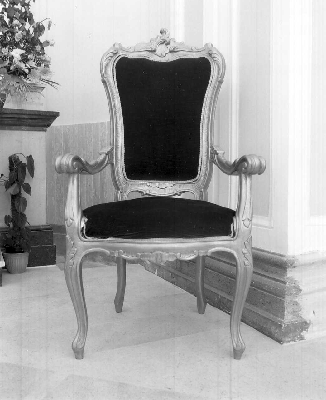 poltrona - bottega Italia meridionale (sec. XIX, sec. XX)