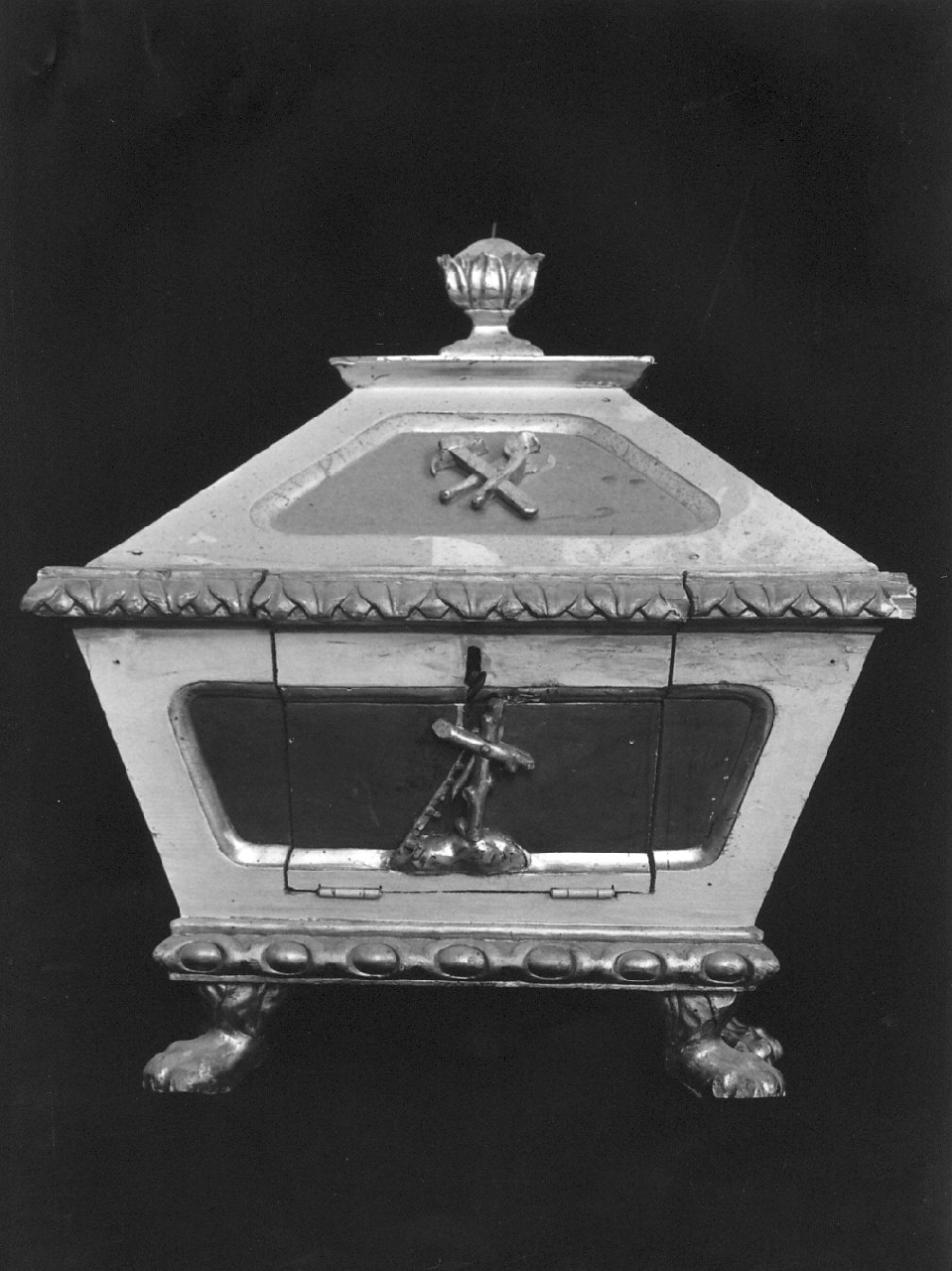 repositorio, opera isolata - bottega calabrese (sec. XIX)