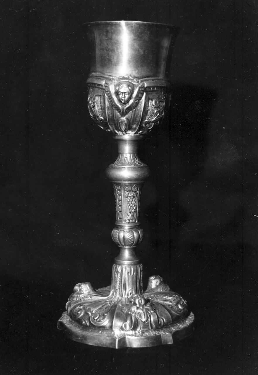 calice, opera isolata - bottega napoletana (sec. XIX)
