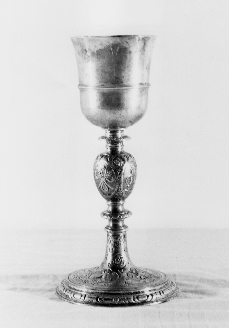 calice, opera isolata - bottega messinese (sec. XIX)