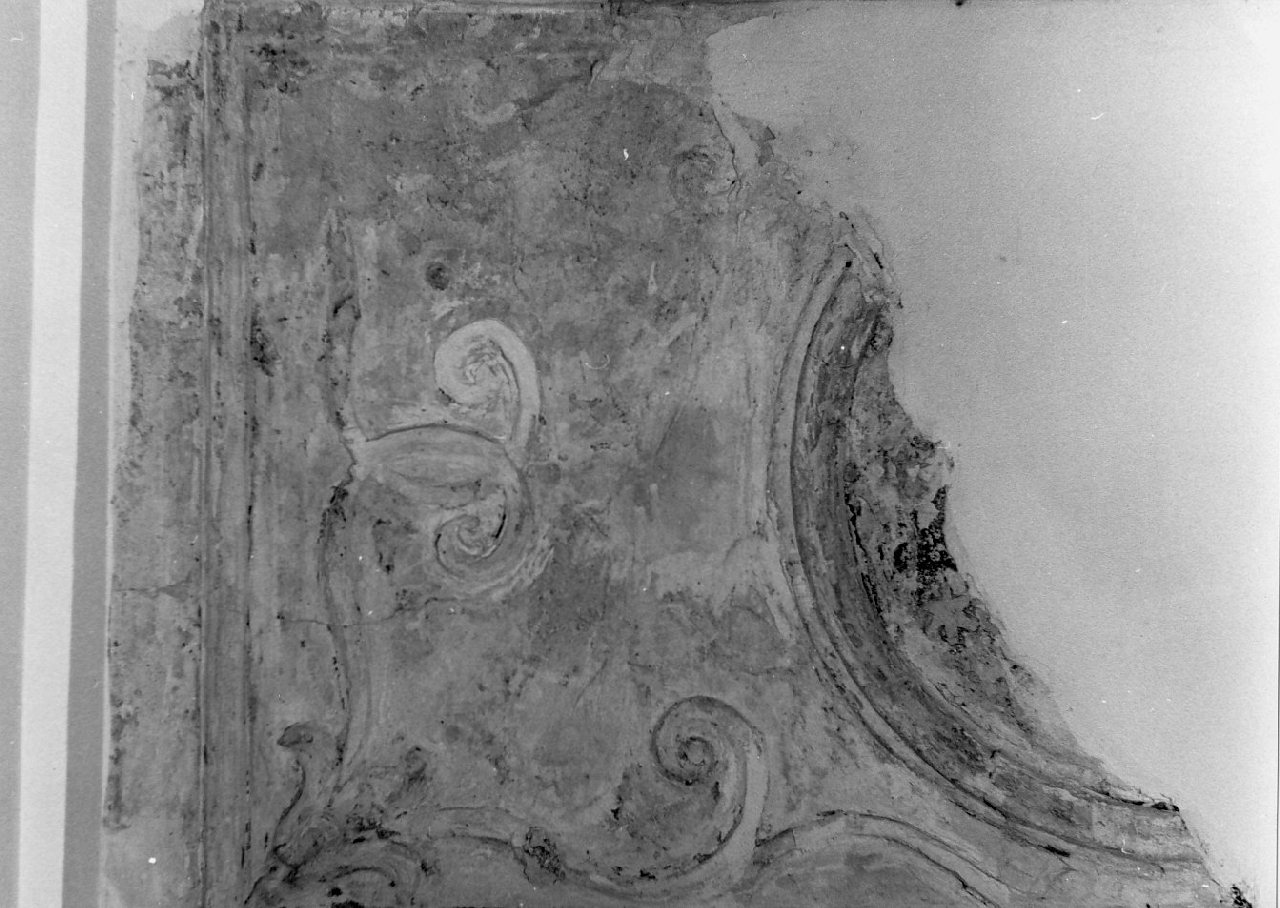 paliotto, frammento - bottega calabrese (fine/inizio secc. XVII/ XVIII)