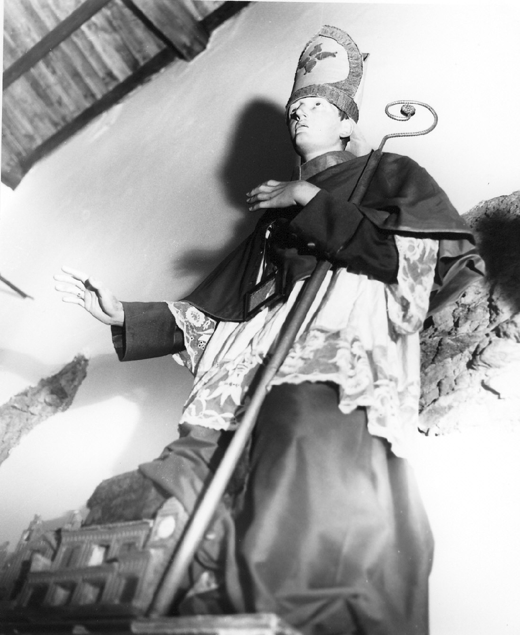 Sant'Emidio (statua) - bottega napoletana, manifattura napoletana (sec. XVIII)