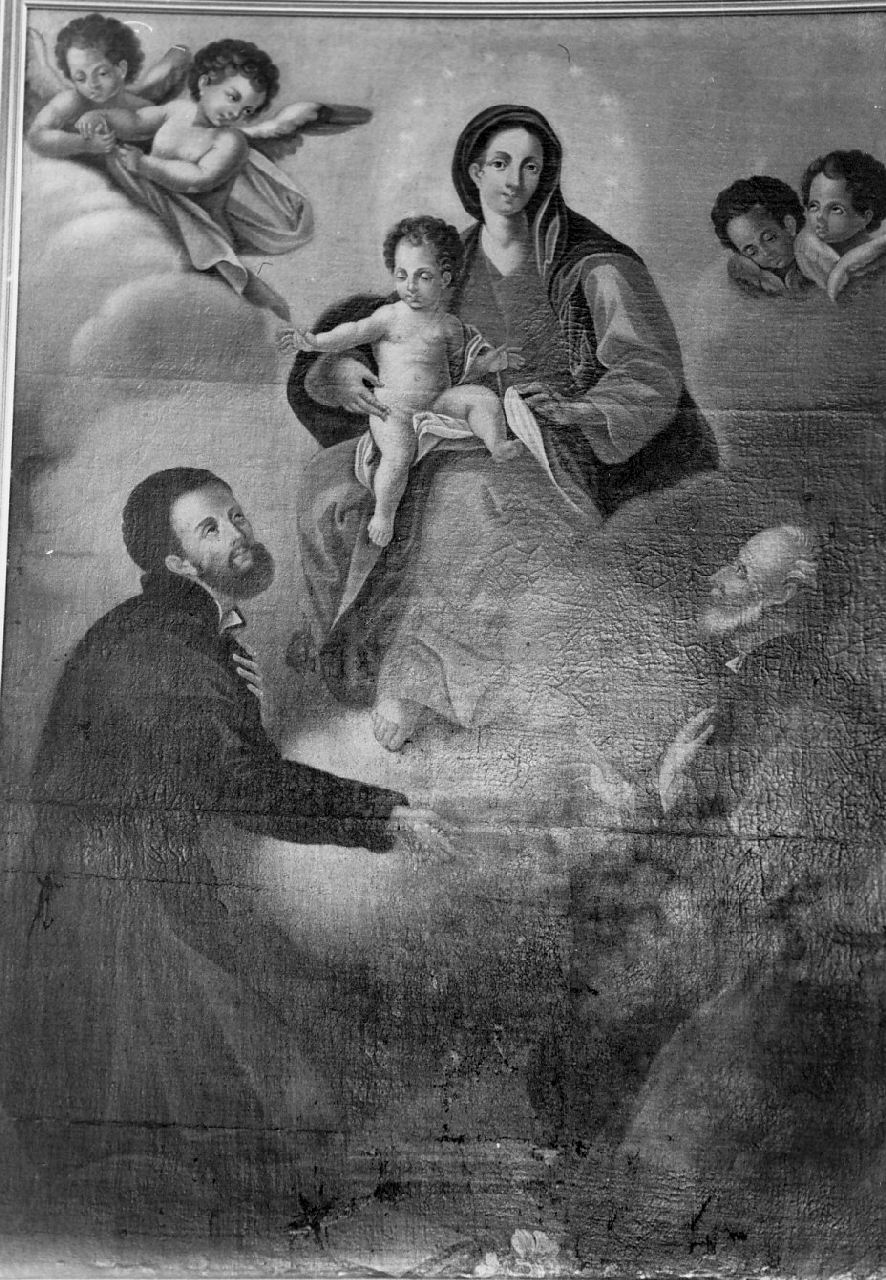 Madonna con Bambino e Santi (dipinto, opera isolata) - ambito Italia meridionale (sec. XVIII)