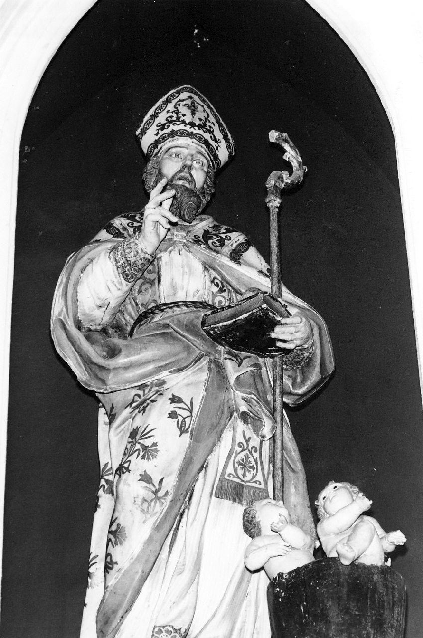 San Nicola di Bari (statua) - bottega Italia meridionale (sec. XIX)