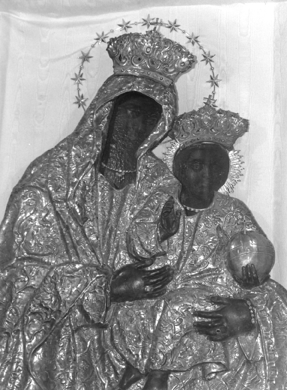 Madonna della Lettera, Madonna con Bambino (icona) - bottega Italia meridionale, ambito Italia meridionale (fine/inizio secc. XVII/ XVIII)