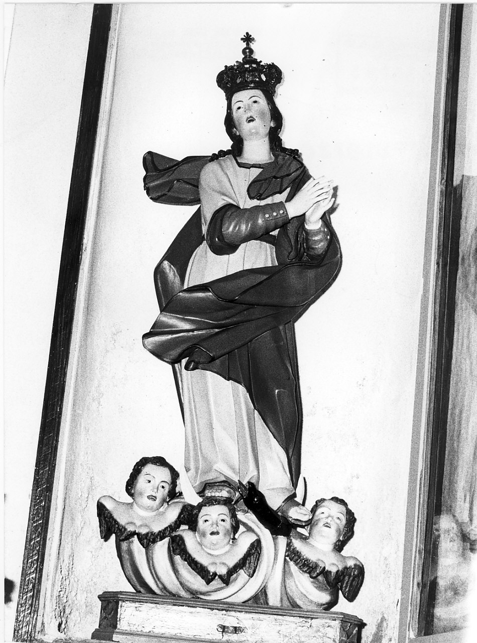 Madonna Immacolata (statua, opera isolata) - bottega Italia meridionale (sec. XVIII)