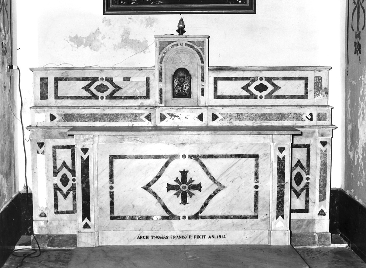 altare, serie - bottega calabrese (sec. XX)