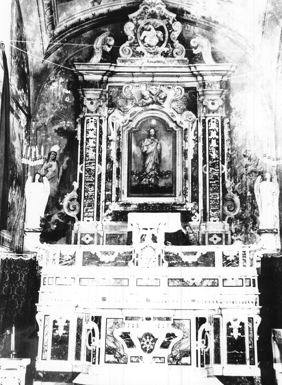 altare, opera isolata - bottega Italia meridionale (sec. XVIII)