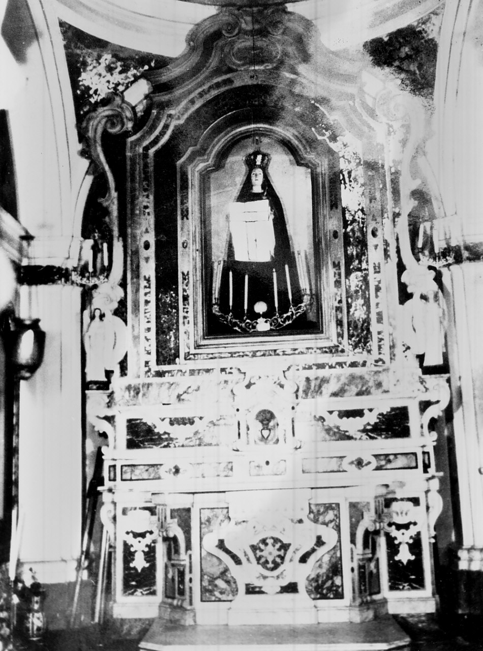 altare, opera isolata - bottega napoletana (sec. XVIII)