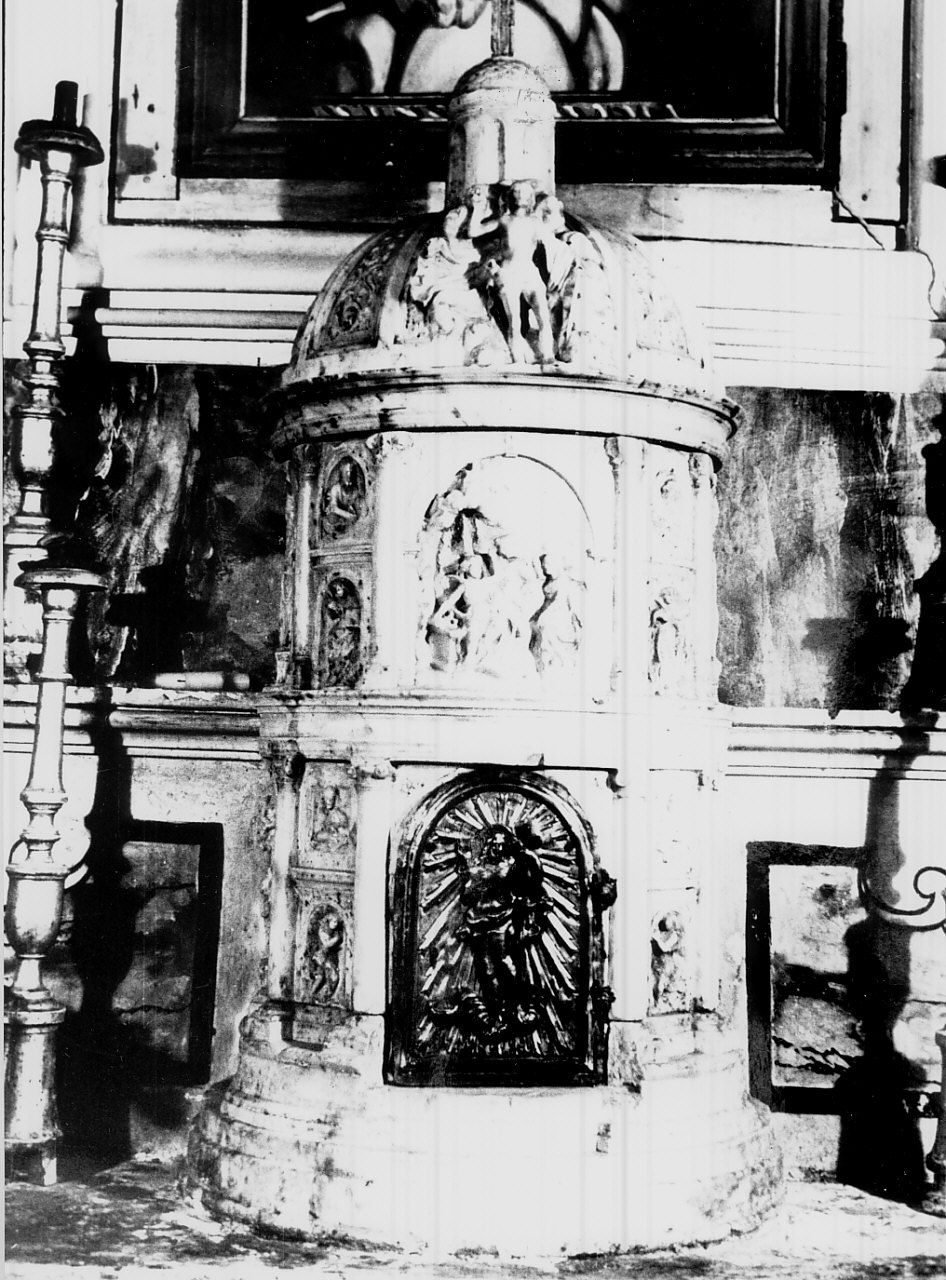 tabernacolo, opera isolata - bottega Italia meridionale (sec. XVII)