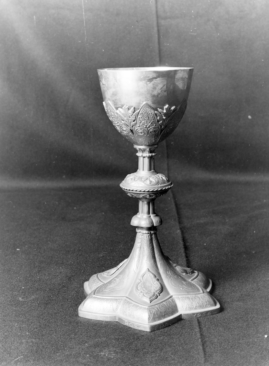 calice, opera isolata - bottega Italia meridionale (fine/inizio secc. XIX/ XX)