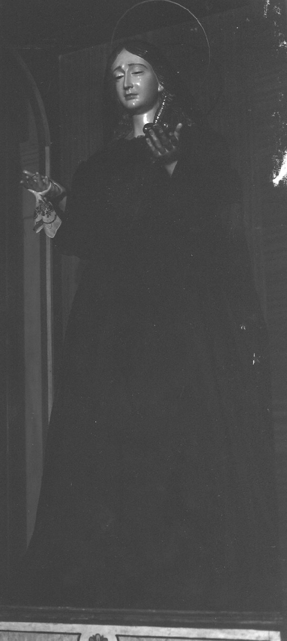 Madonna Addolorata (statua, opera isolata) - bottega Italia meridionale (sec. XIX)