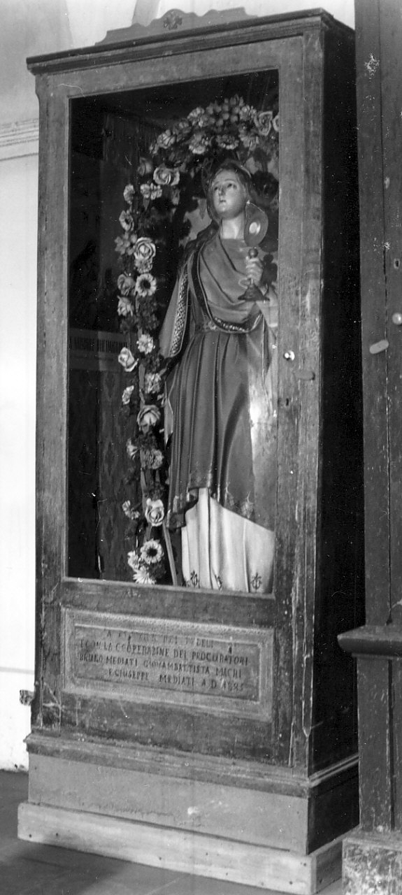 scarabattolo, opera isolata - bottega calabrese (sec. XIX)