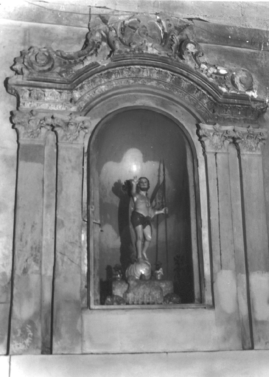 decorazione plastica, elemento d'insieme - bottega Italia meridionale (fine/inizio secc. XVIII/ XIX)