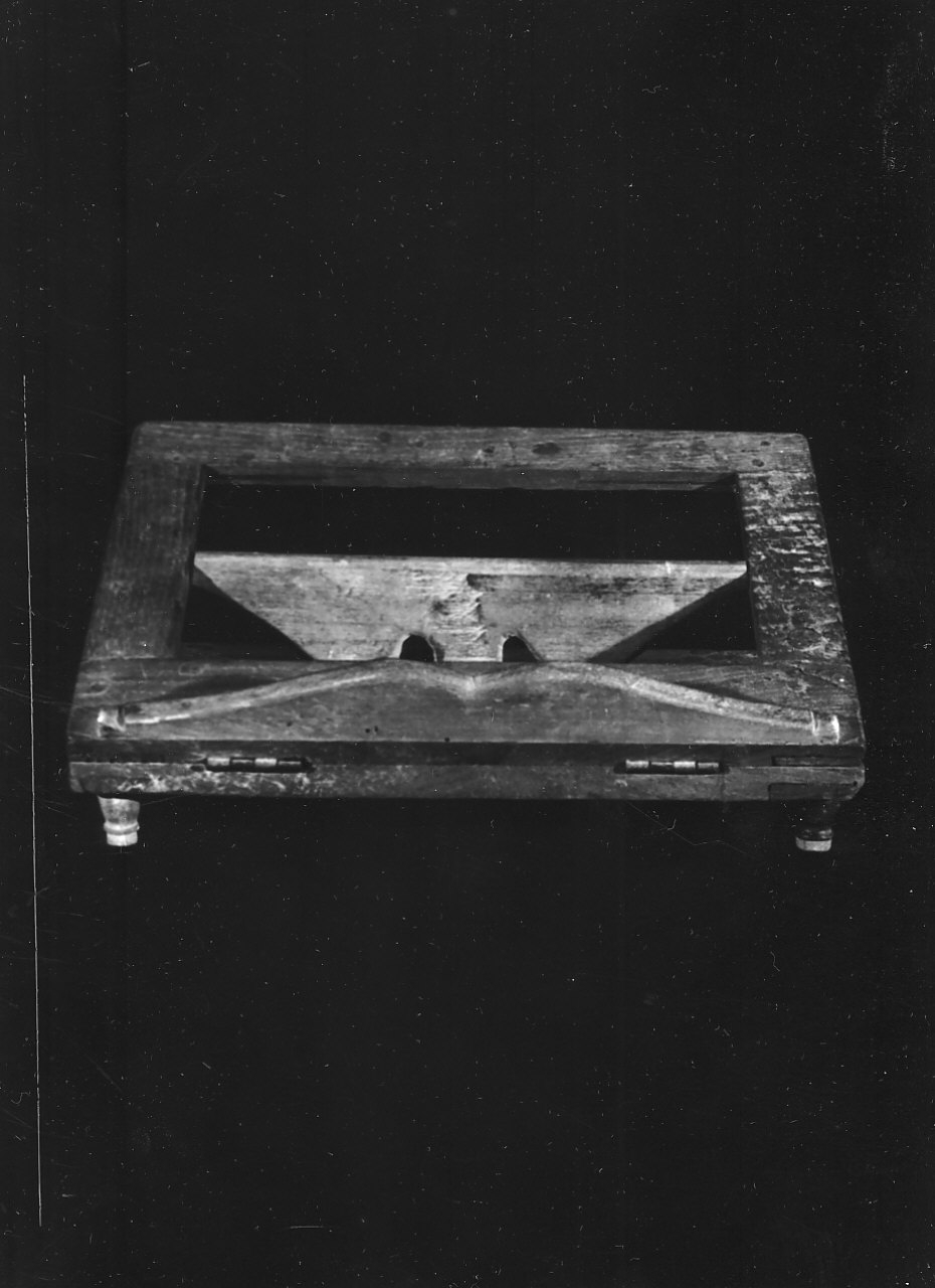 leggio d'altare, opera isolata - bottega calabrese (fine sec. XIX)