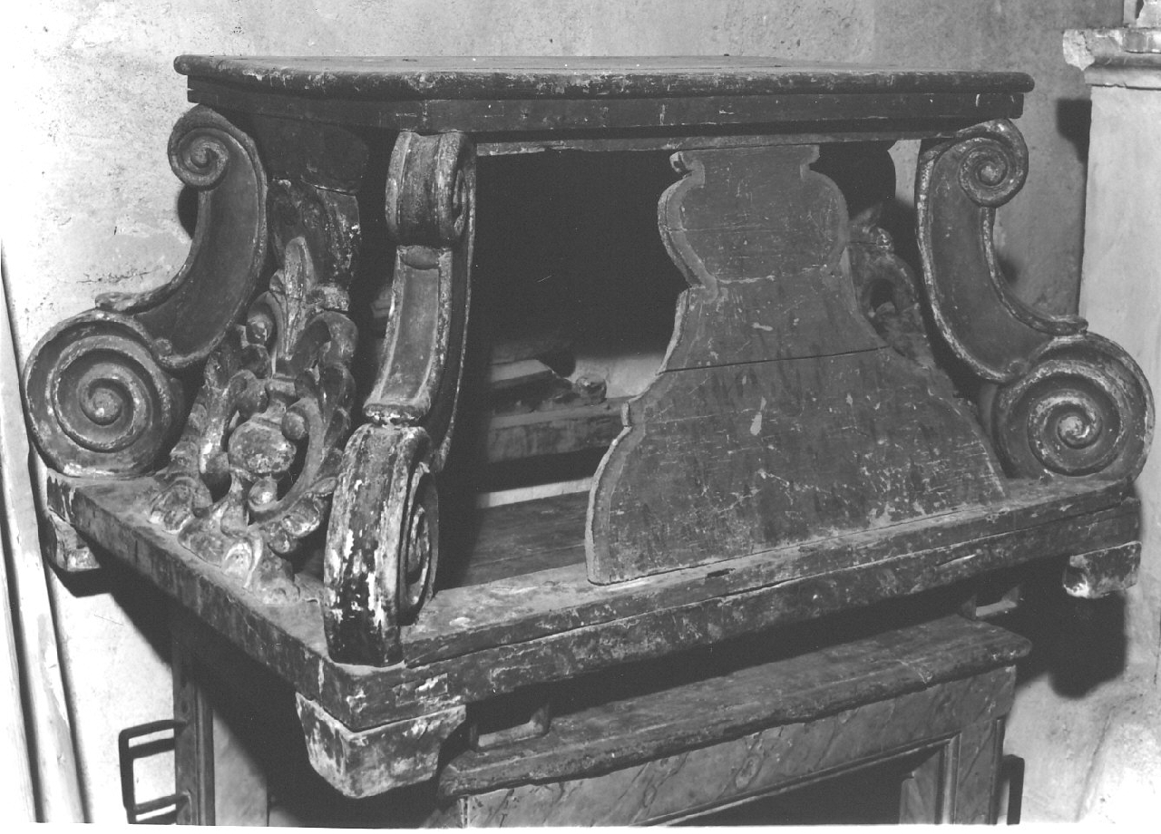 base processionale, opera isolata - bottega calabrese (sec. XIX)