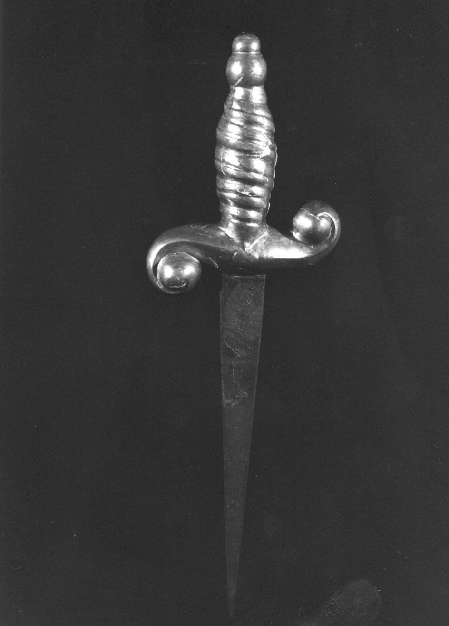 spada (attributo iconografico di immagine sacra, opera isolata) - bottega calabrese (sec. XIX)