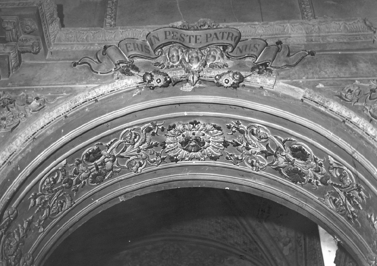 decorazione plastica, elemento d'insieme - bottega Italia meridionale (fine sec. XVIII)