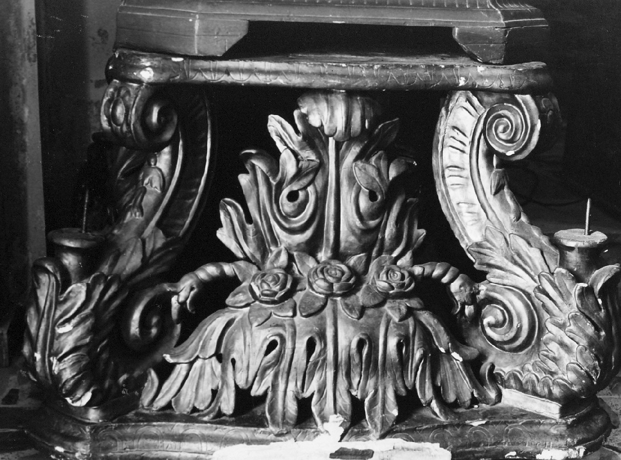 base processionale, opera isolata - bottega calabrese (fine/inizio secc. XVIII/ XIX)