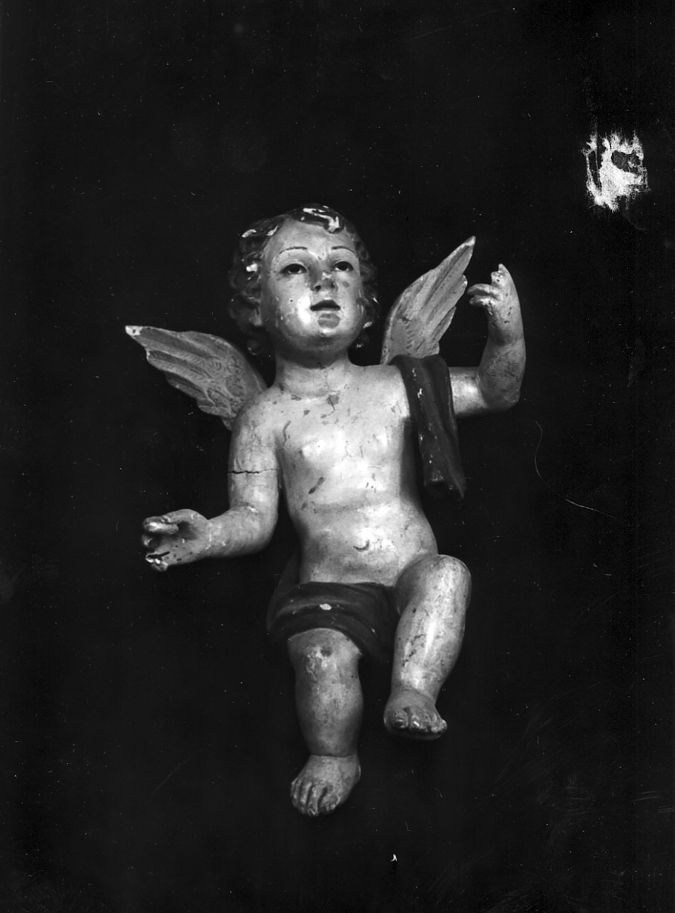 angelo (scultura, serie) - bottega Italia meridionale (sec. XIX)