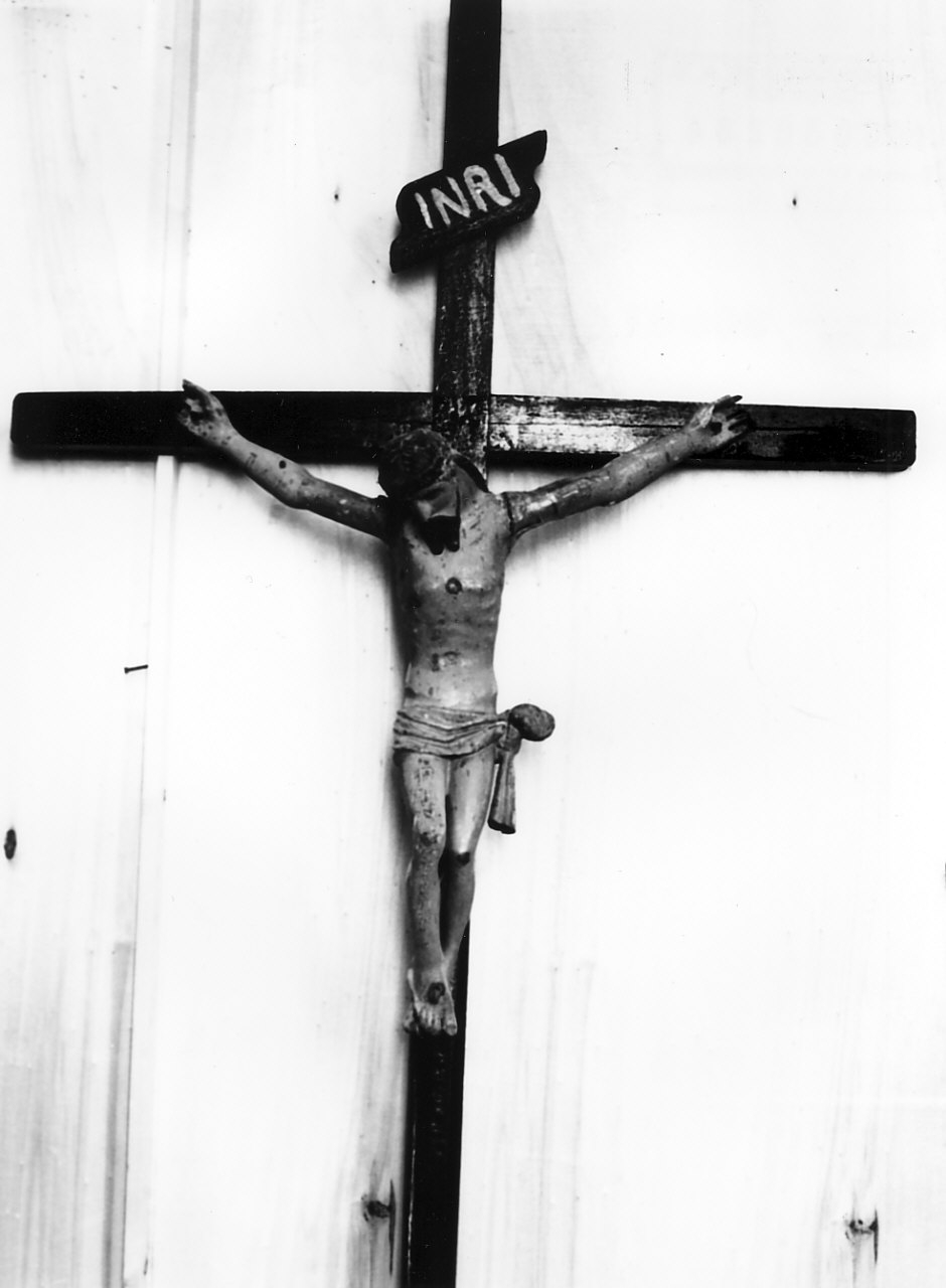 crocifisso - bottega Italia meridionale (sec. XIX)