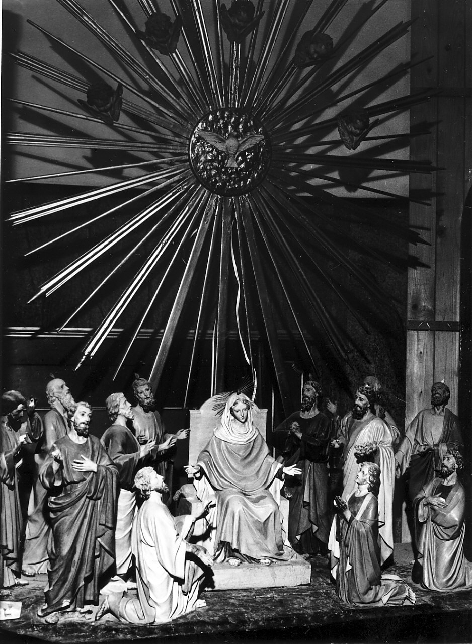 Pentecoste (gruppo scultoreo) - bottega Italia meridionale (fine/inizio secc. XIX/ XX)