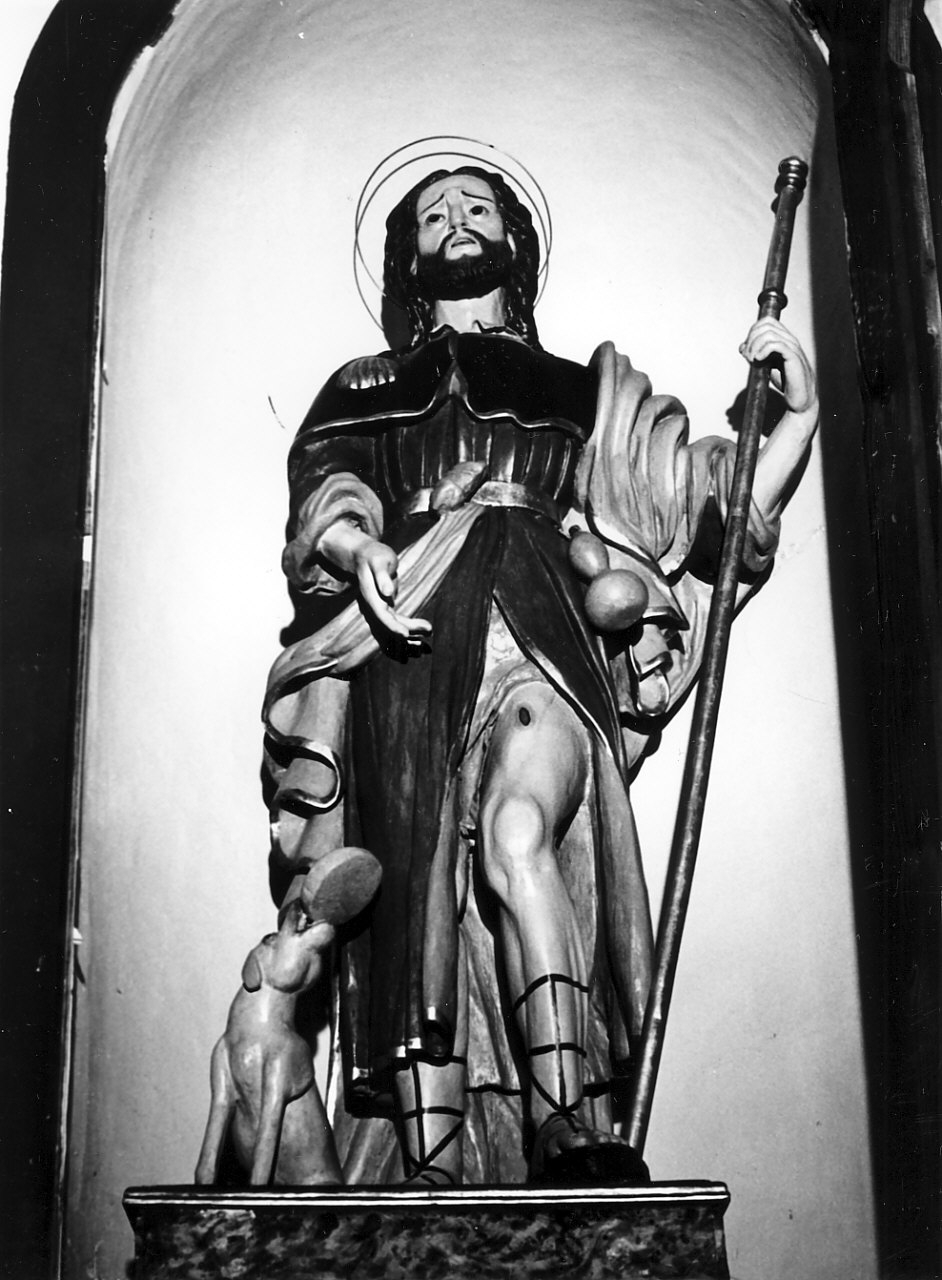 San Rocco (statua) - bottega Italia meridionale (sec. XIX)