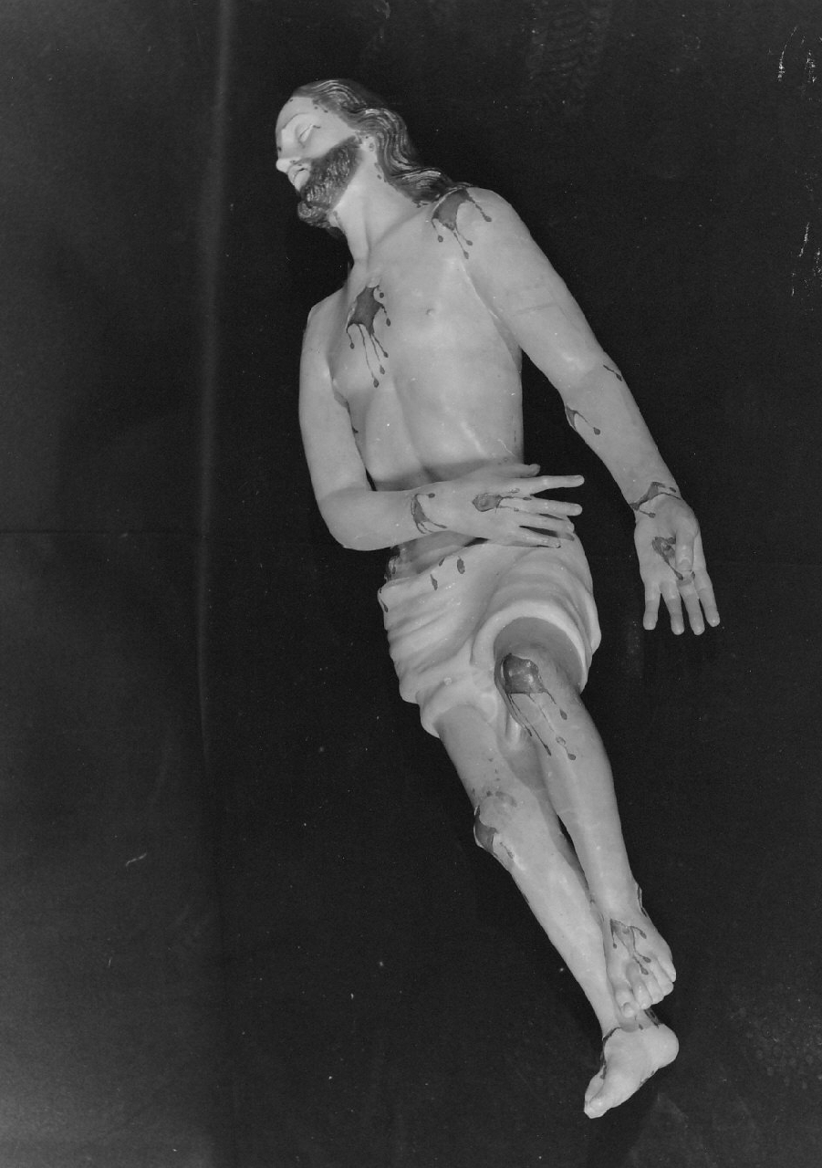 Cristo morto (statua processionale, opera isolata) - bottega Italia meridionale (sec. XX)