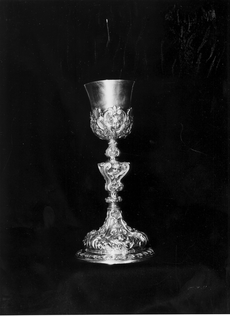 calice, opera isolata - bottega Italia meridionale (seconda metà sec. XIX)