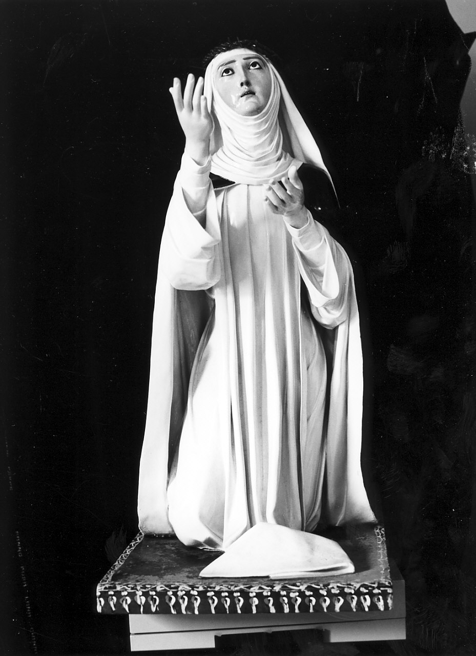 Santa Caterina da Siena (statua, opera isolata) - bottega calabrese (inizio sec. XX)