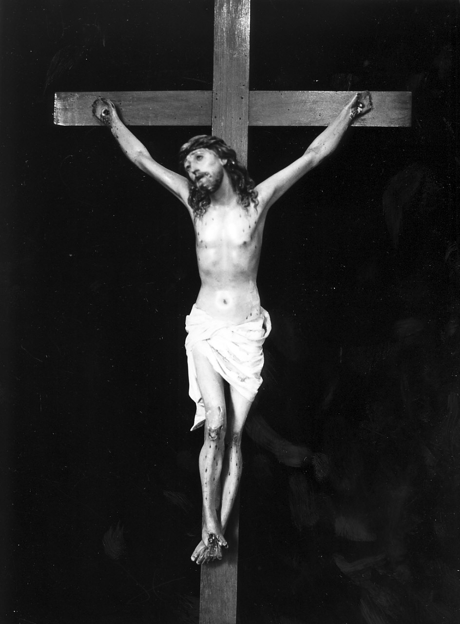crocifisso, opera isolata - bottega calabrese (inizio sec. XX)
