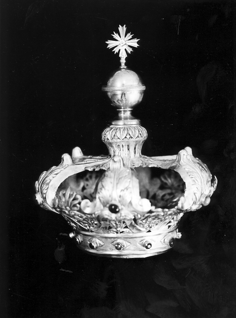 corona da statua, opera isolata di Russo Gennaro (sec. XIX, sec. XIX)