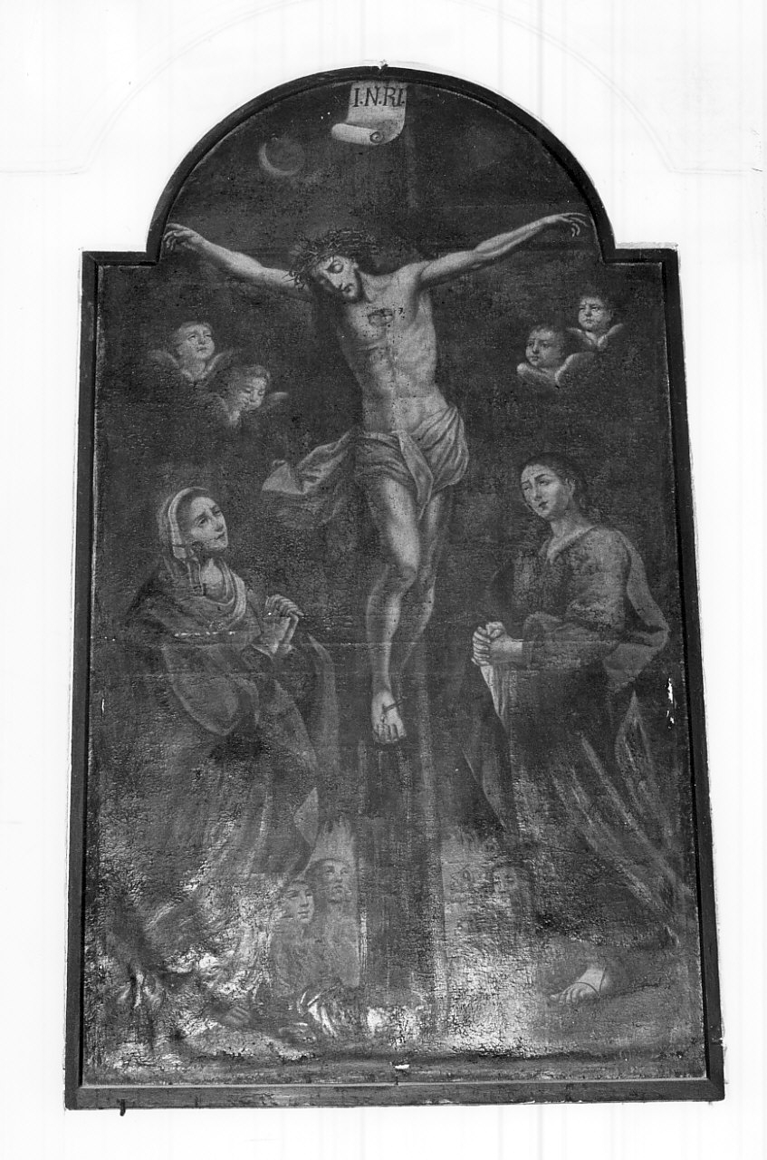 crocifissione (dipinto) - ambito calabrese (sec. XVIII)