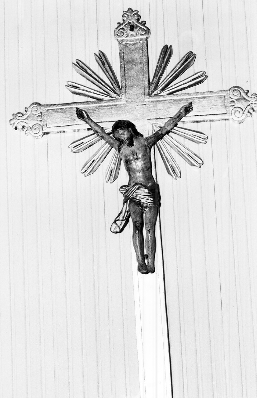 crocifisso - bottega calabrese (sec. XIX)