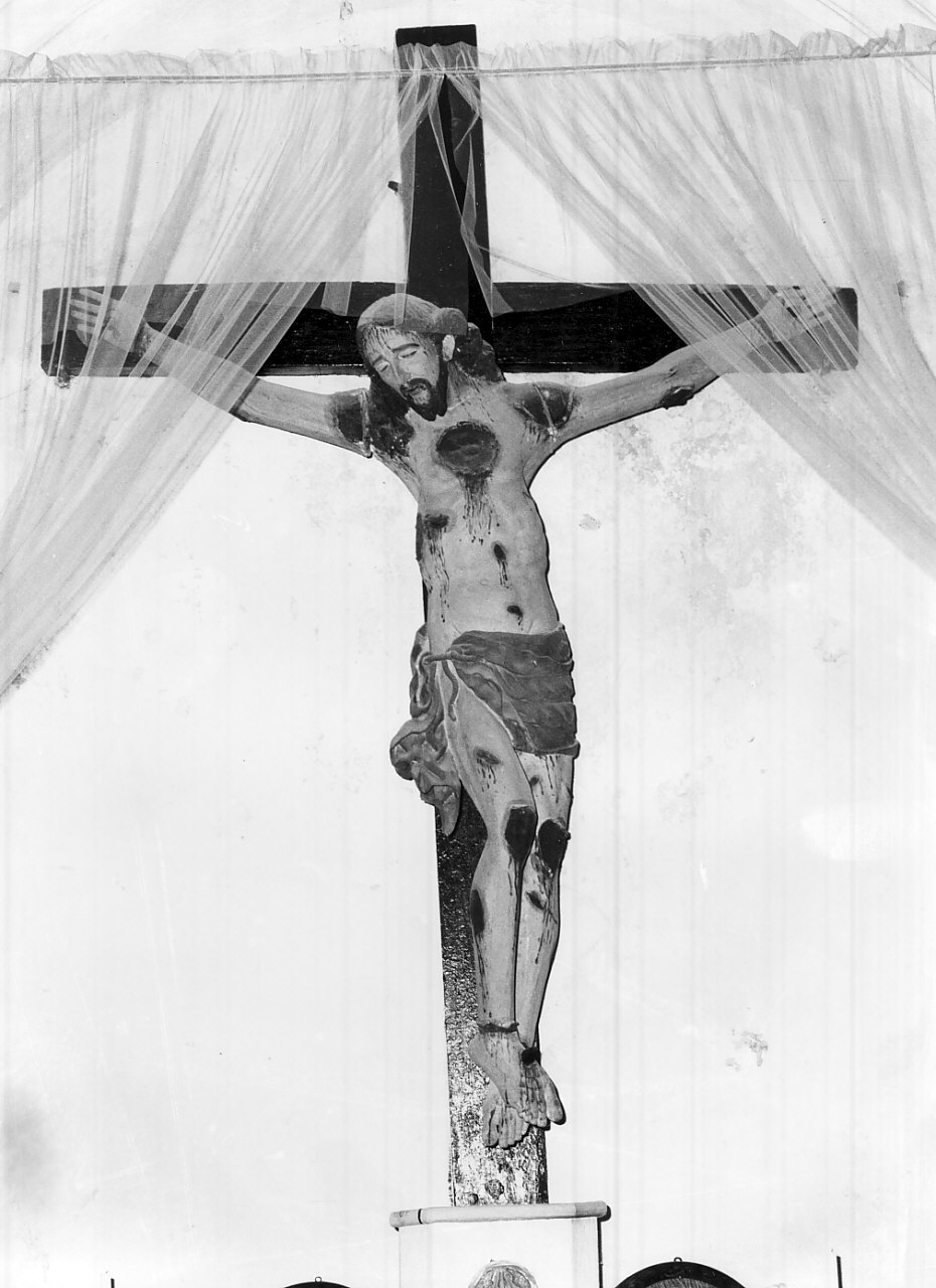 crocifisso - bottega Italia meridionale (sec. XIX)