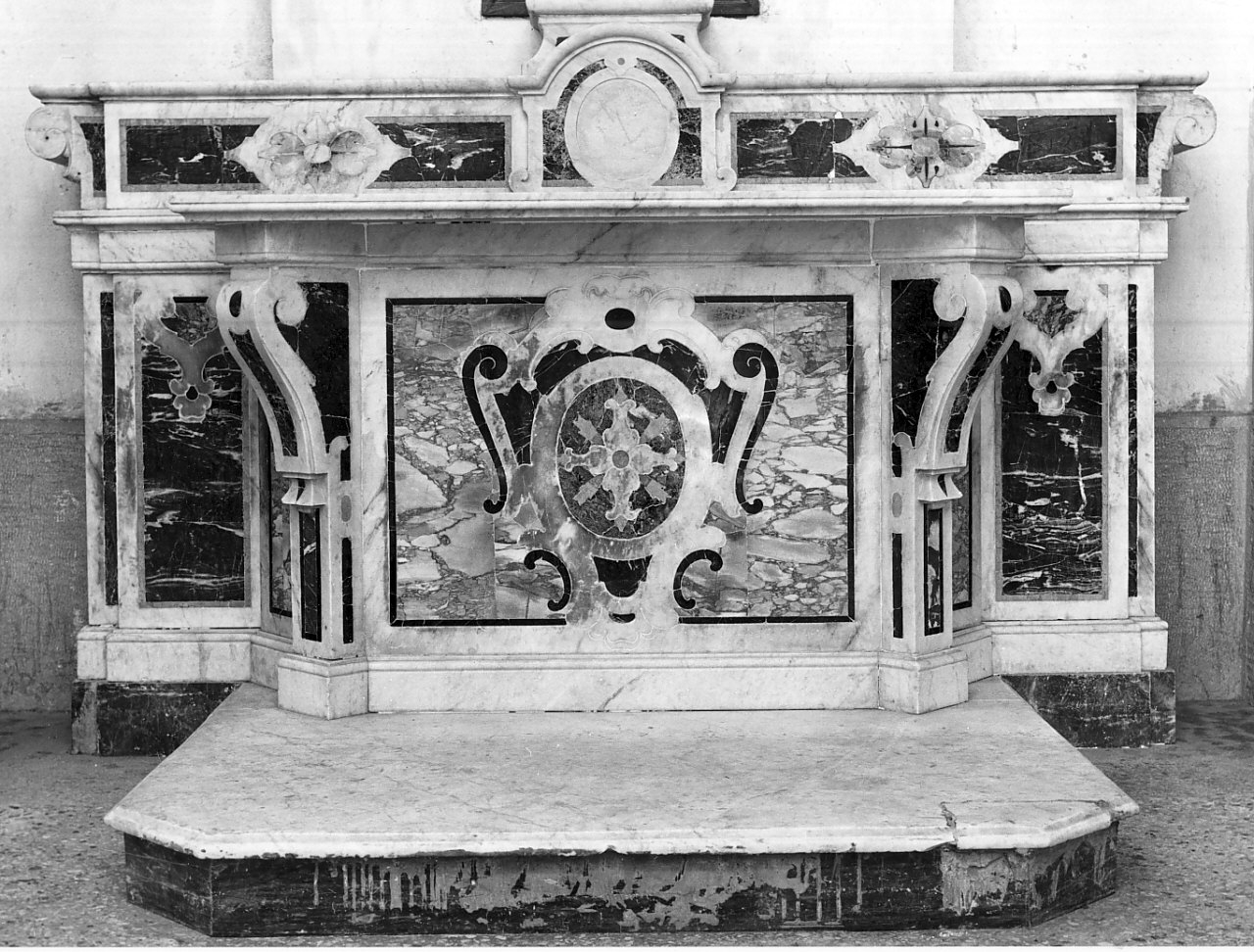 altare - bottega serrese (sec. XVIII)