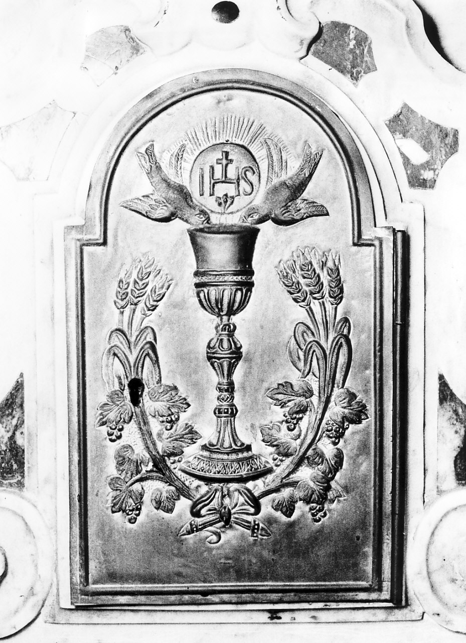 sportello di tabernacolo - bottega Italia meridionale (sec. XVIII)