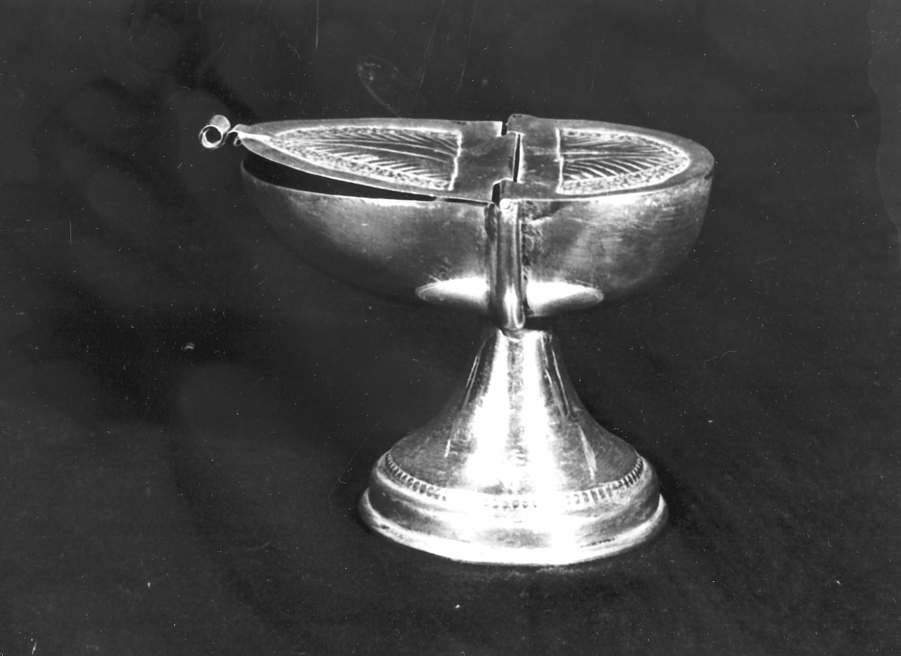 navicella portaincenso - bottega Italia meridionale (sec. XIX)