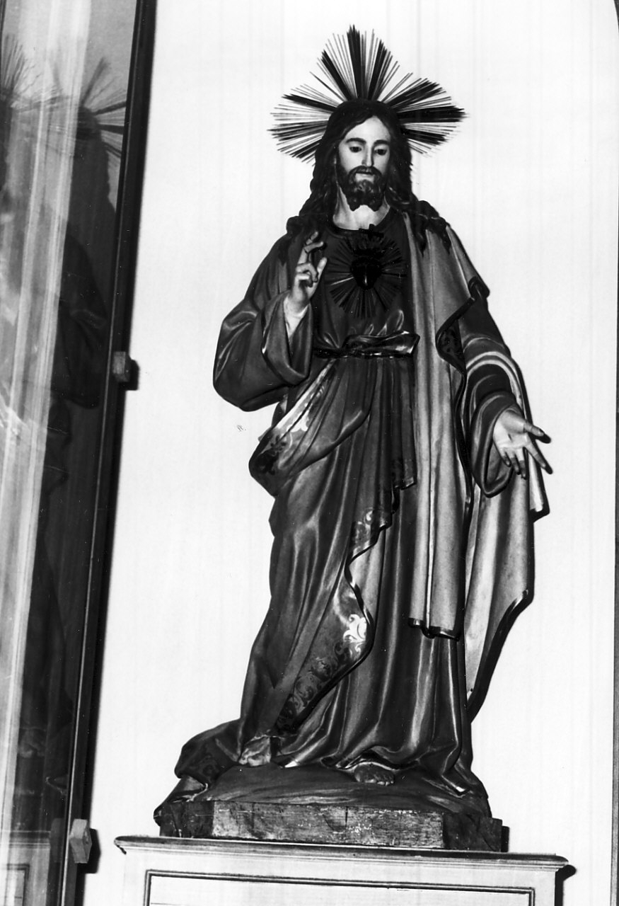 Sacro Cuore di Gesù (statua) - bottega Italia meridionale (sec. XIX, sec. XX)