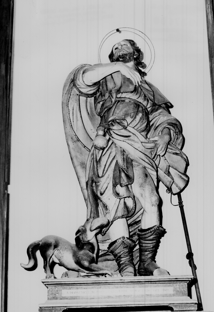 San Rocco (statua) - bottega Italia meridionale (sec. XIX)