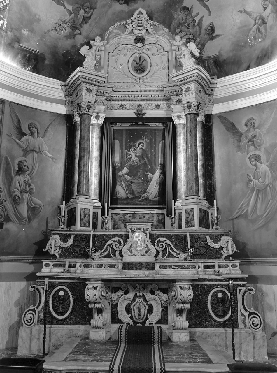 altare, opera isolata - bottega calabrese (fine/inizio secc. XVIII/ XIX)