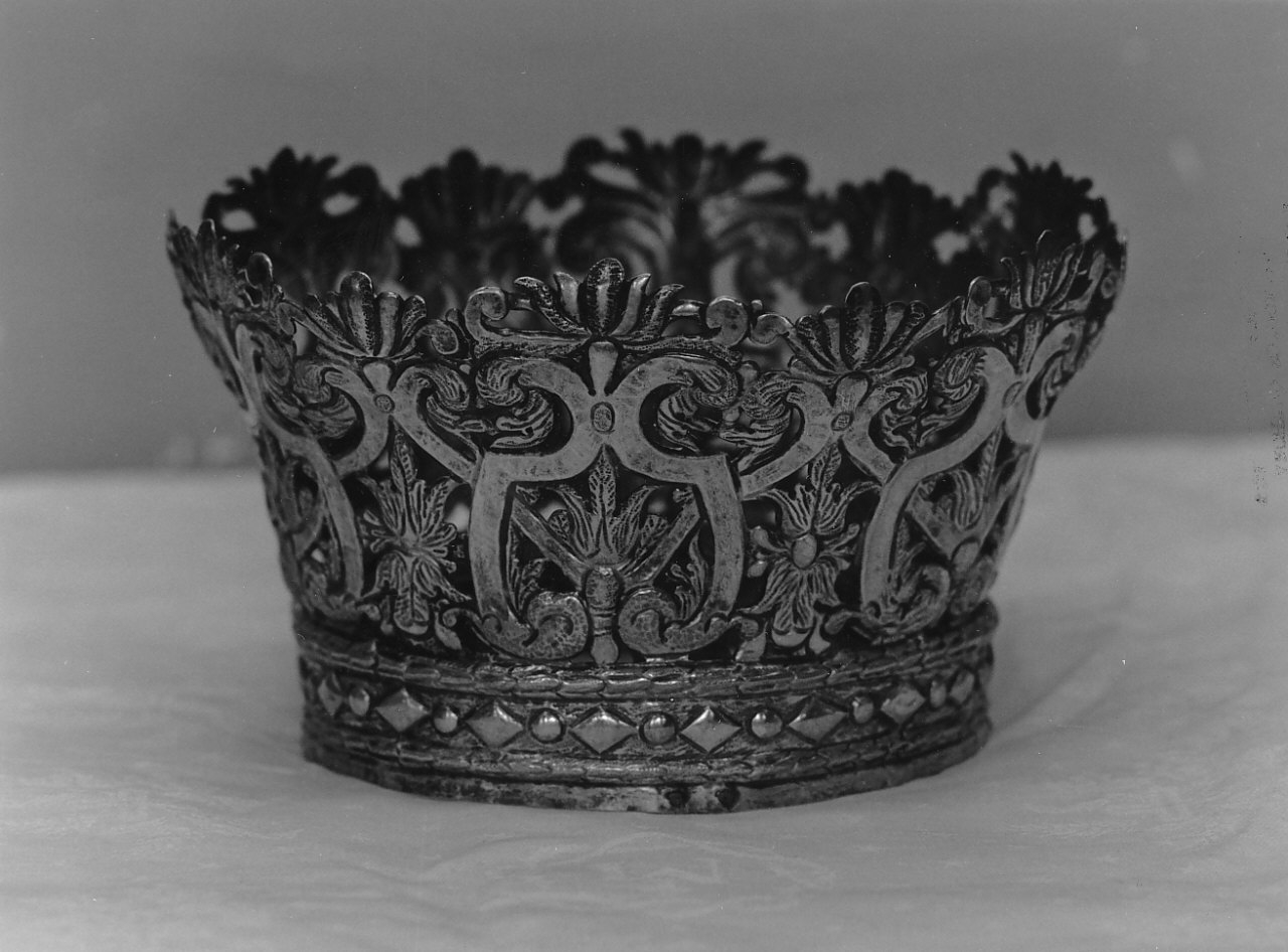 corona da statua - bottega Italia meridionale (sec. XVIII)