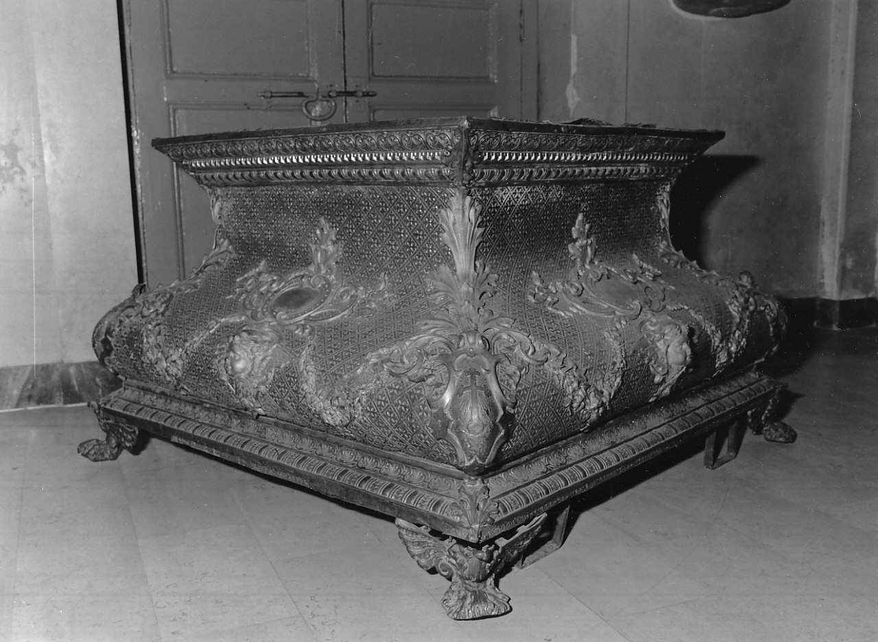 base processionale, opera isolata - bottega Italia meridionale (fine/inizio secc. XIX/ XX)