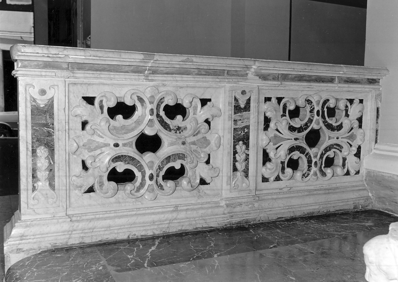 balaustrata, opera isolata - bottega calabrese (sec. XVIII)