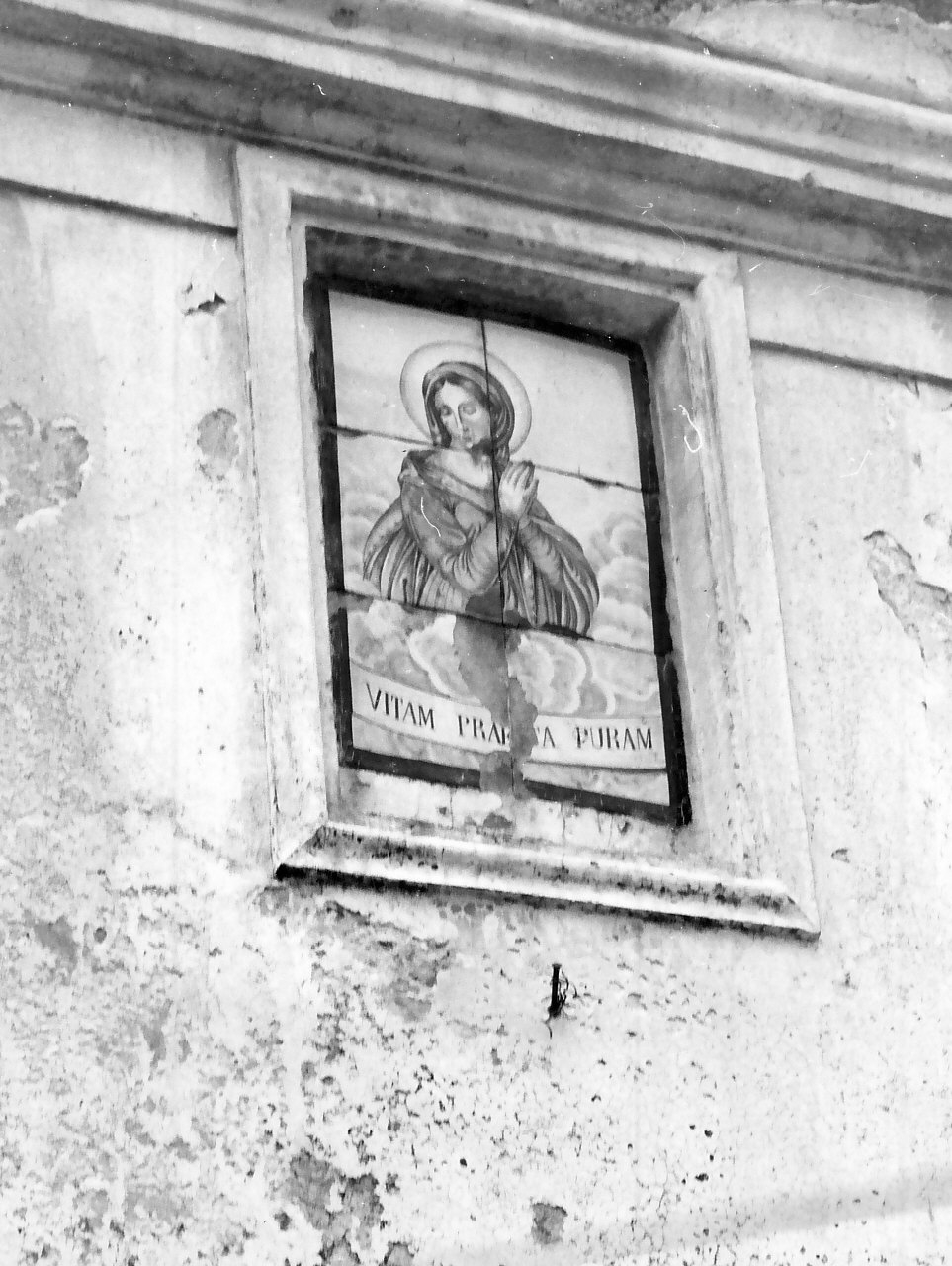 Madonna (dipinto, opera isolata) - bottega calabrese (sec. XIX)