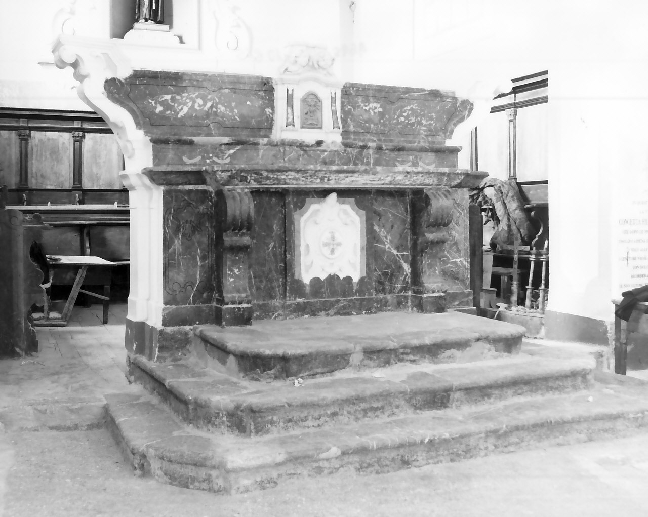 altare, opera isolata - bottega calabrese (sec. XVIII)